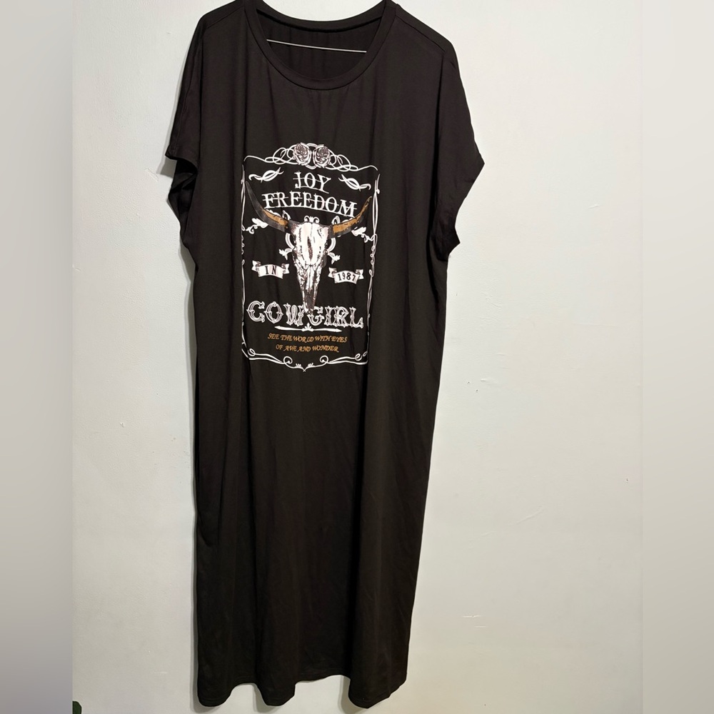 SHEIN brand cowgirl maxi dress women’s size 2XL